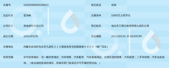 包头市庞大乐业汽车销售服务